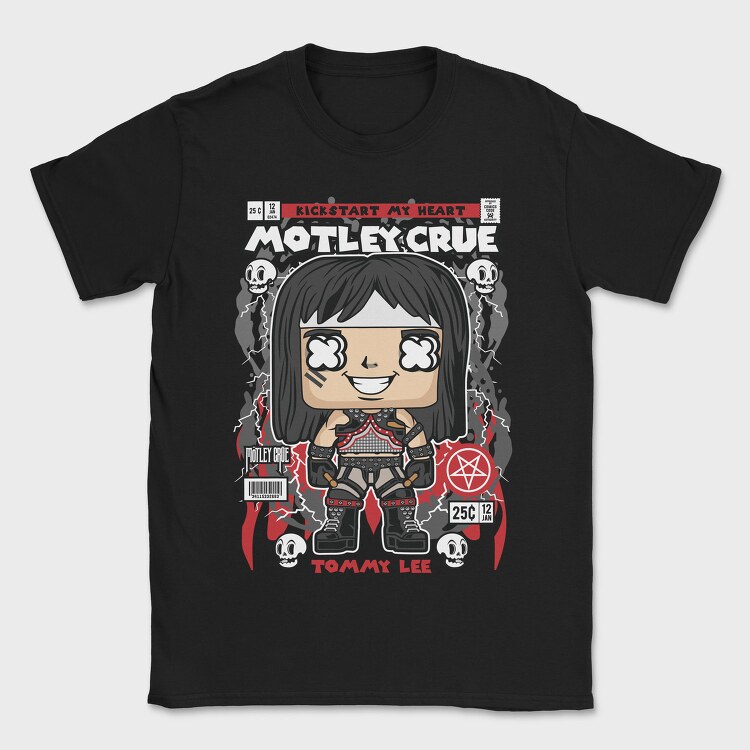 Tommy Lee, Tricou Barbati (Unisex)