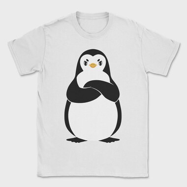Angry Pinguin, Tricou Barbati (Unisex)