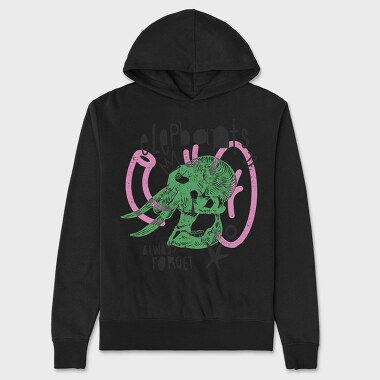 Animal Skulls 11, Hanorac Oversize Barbati (Unisex)