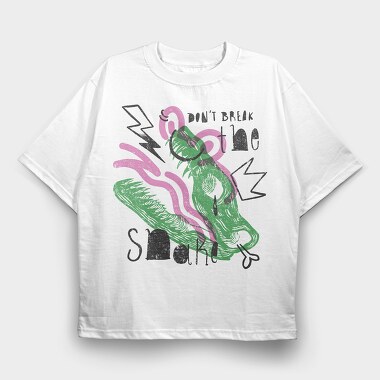 Animal Skulls 8, Tricou Oversize Barbati (Unisex)