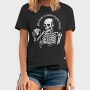 Skeleton Listen to Your Hearth, Tricou Barbati (Unisex)