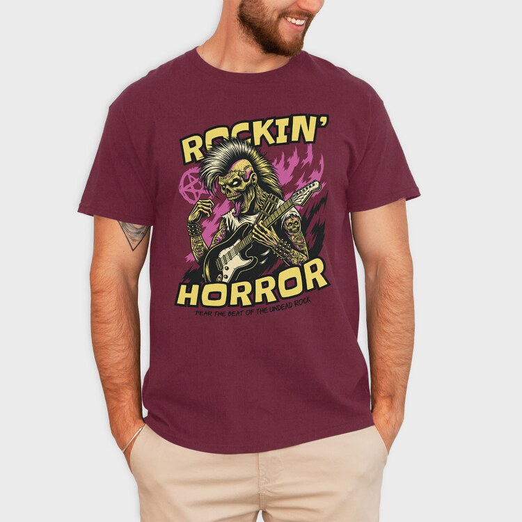 Rockin Horror, Tricou Barbati (Unisex)
