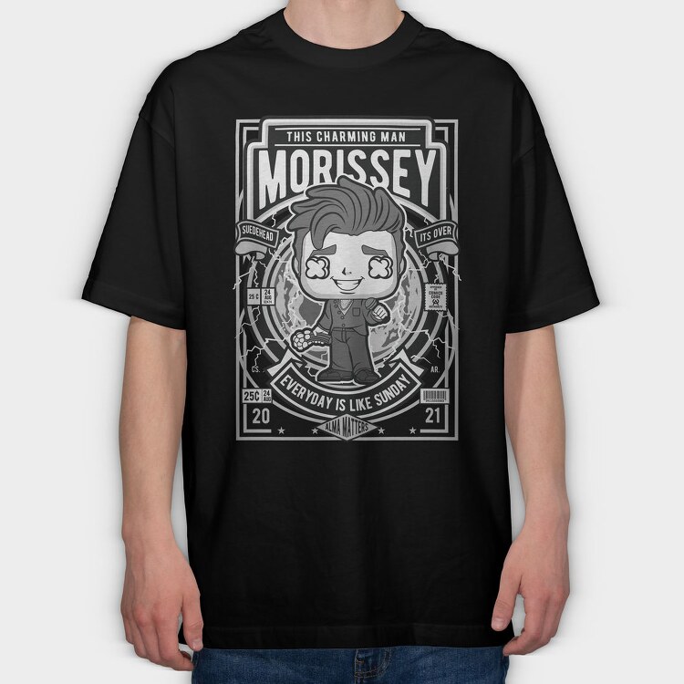 Morissey, Tricou Oversize Barbati (Unisex)