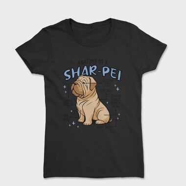 Anatomy of a Sharpei, Tricou Femei