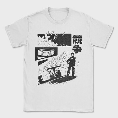 Anime Race 1, Tricou Barbati (Unisex)