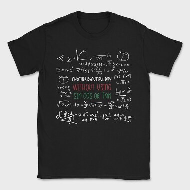 Another Beautiful Day Without Sin Cos or Tan, Tricou Barbati (Unisex)