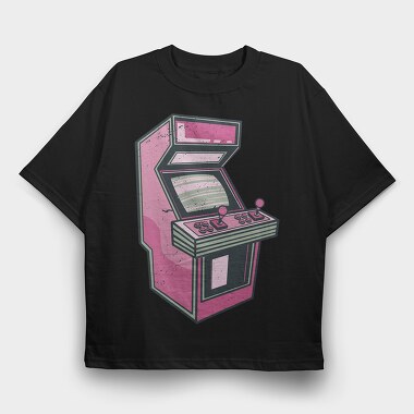 Arcade Games, Tricou Oversize Barbati (Unisex)