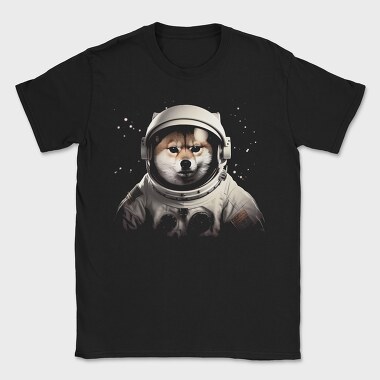 Astro Shiba, Tricou Barbati (Unisex)
