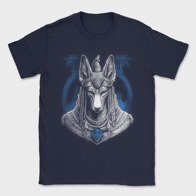 Anubis White, Tricou Barbati (Unisex)