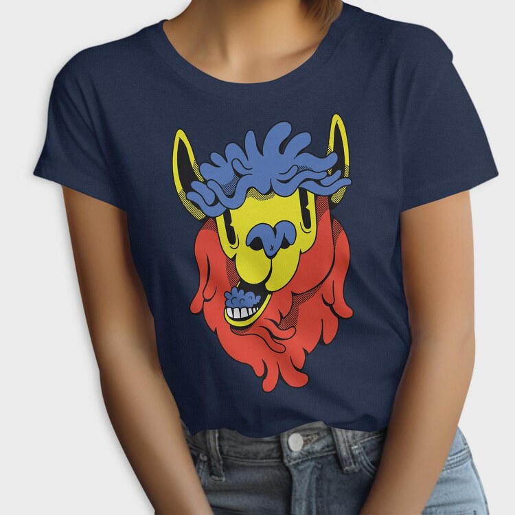 Llama Chewing, Tricou Femei