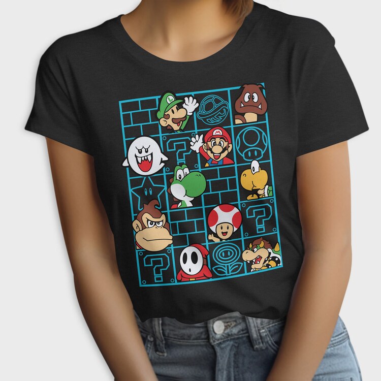 Mario Bros, Tricou Femei