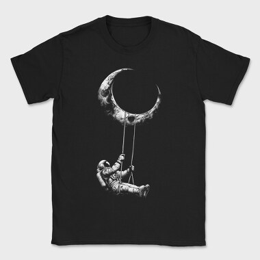 Astronaut Swinging, Tricou Barbati (Unisex)