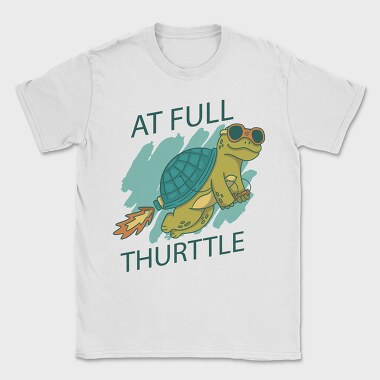 At Full Thurttle, Tricou Barbati (Unisex)