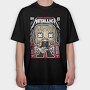 James Hetfield Metallica, Tricou Oversize Barbati (Unisex)