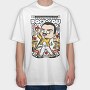 Freddy Mercury, Tricou Oversize Barbati (Unisex)