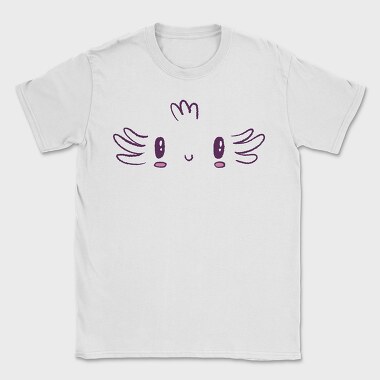 Axolotl Face, Tricou Barbati (Unisex)