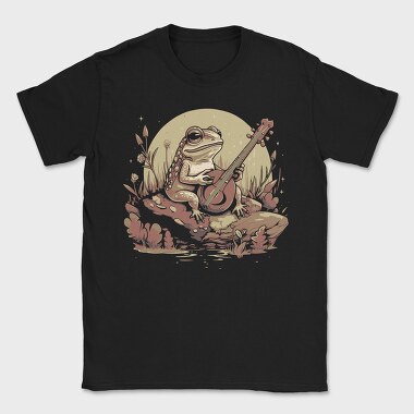 Banjo Frog Cottagecore, Tricou Barbati (Unisex)