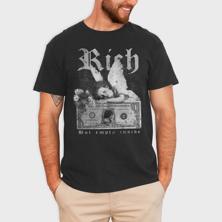 Empty Inside, Tricou Barbati (Unisex)