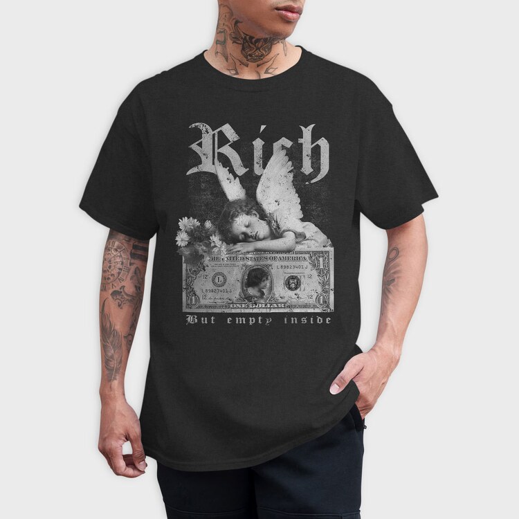 Empty Inside, Tricou Barbati (Unisex)