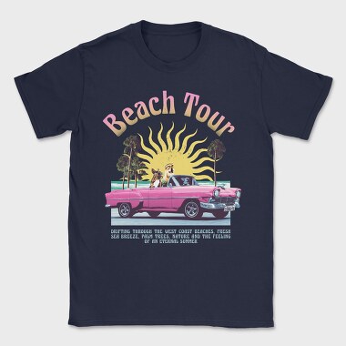 Beach Tour, Tricou Barbati (Unisex)