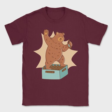 Bear Beer, Tricou Barbati (Unisex)