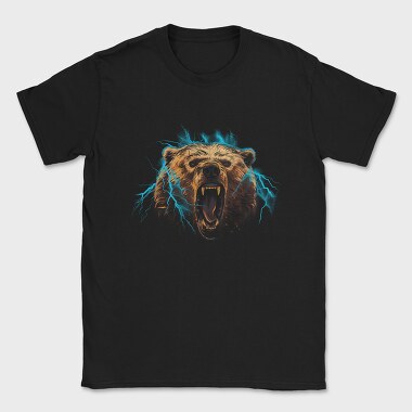 Bear Bolt, Tricou Barbati (Unisex)