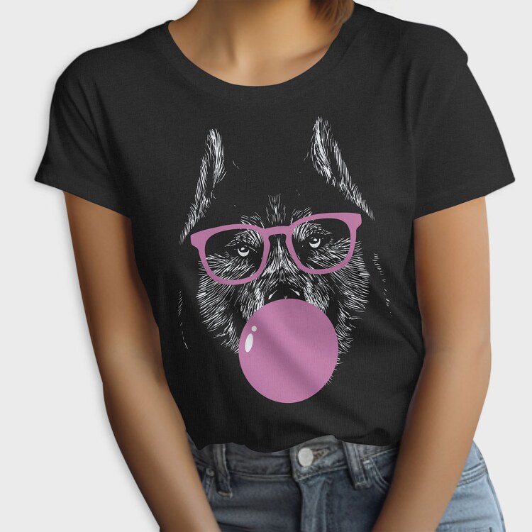 Husky Sungalsses Bubblegum Monochrome, Tricou Femei
