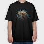 Bear Bolt, Tricou Oversize Barbati (Unisex)