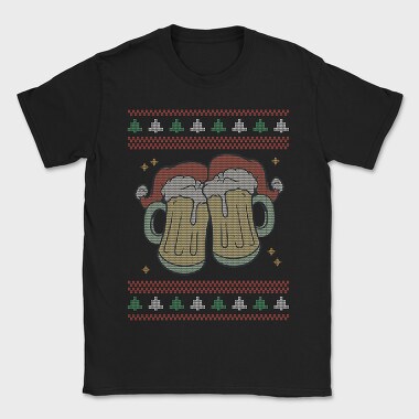 Beer Ugly Sweater, Tricou Barbati (Unisex)
