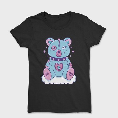 Bear Patchwork, Tricou Femei
