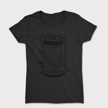 Beer and Fishing, Tricou Femei