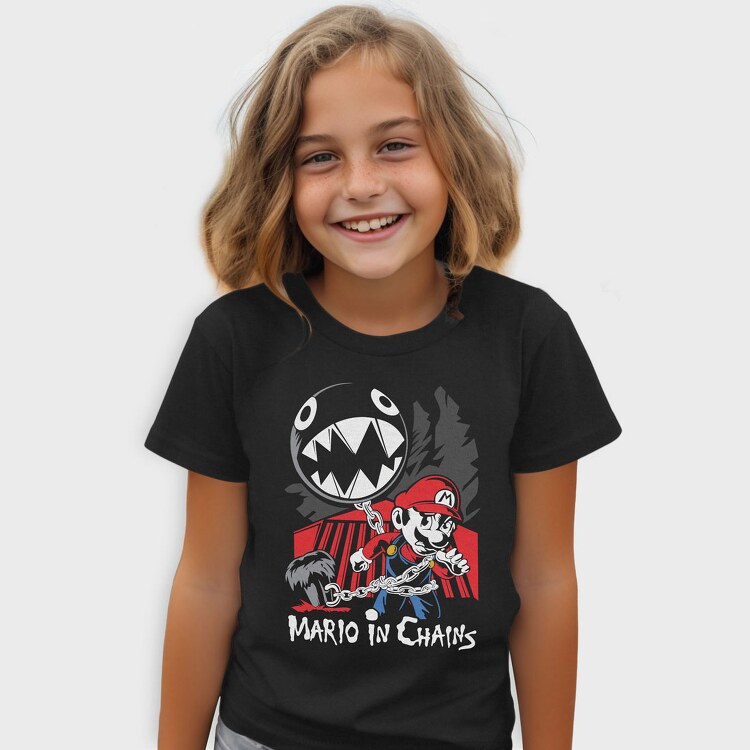 Mario In Chains, Tricou Copii