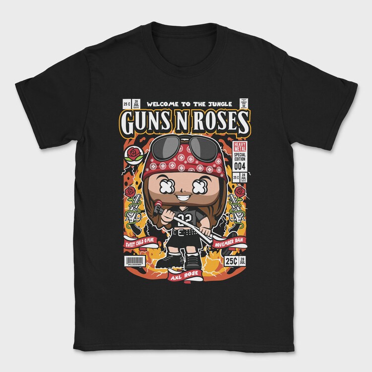 Axl Rose, Tricou Barbati (Unisex)