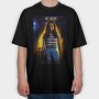 Wet Dreams Halftone, Tricou Oversize Barbati (Unisex)