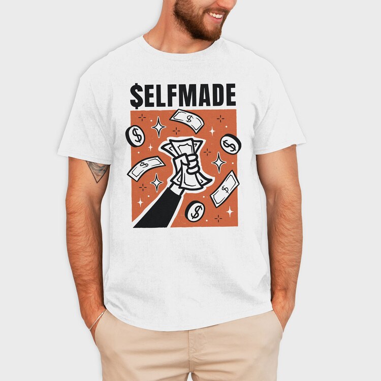 Selfmade, Tricou Barbati (Unisex)