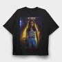 Wet Dreams Halftone, Tricou Oversize Barbati (Unisex)