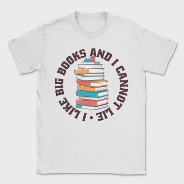 Big Books, Tricou Barbati (Unisex)