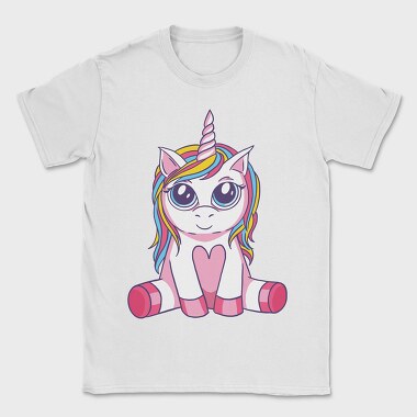 Big Eyes Unicorn, Tricou Barbati (Unisex)