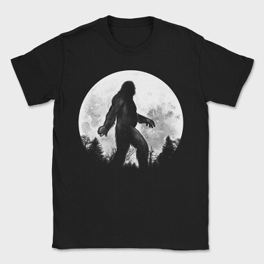 Big Foot Moon Monochrome, Tricou Barbati (Unisex)