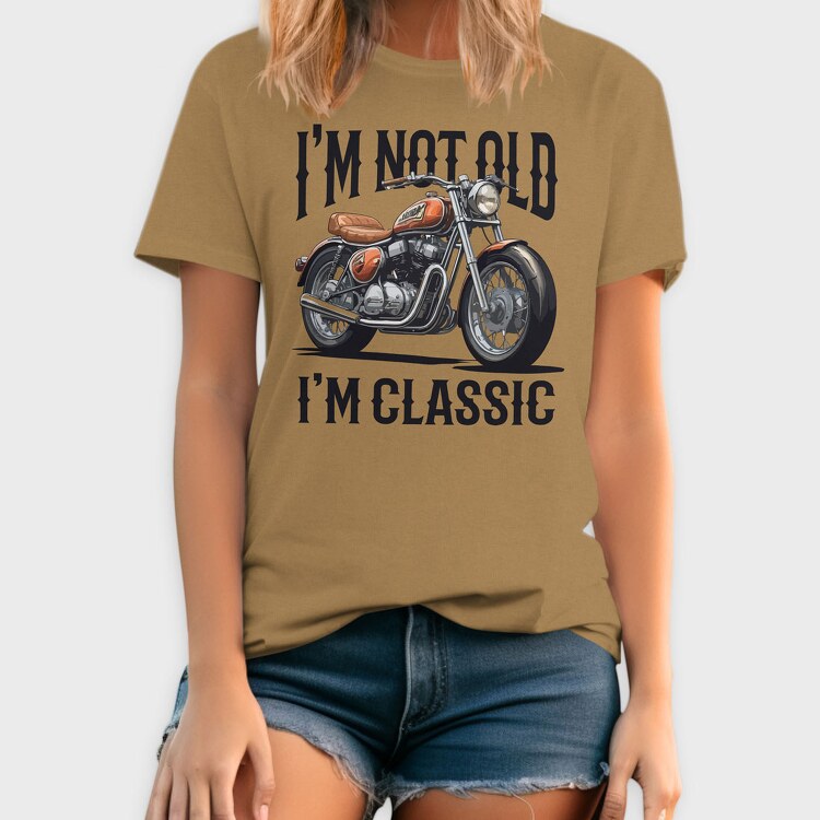 Not Old Classic Motorcycle, Tricou Barbati (Unisex)