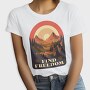 Mountain Sun Find Freedom, Tricou Femei