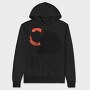 Black Wolf, Hanorac Oversize Barbati (Unisex)