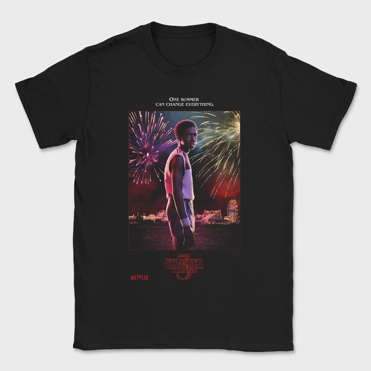 Summer Walk Fireworks, Tricou Barbati (Unisex)