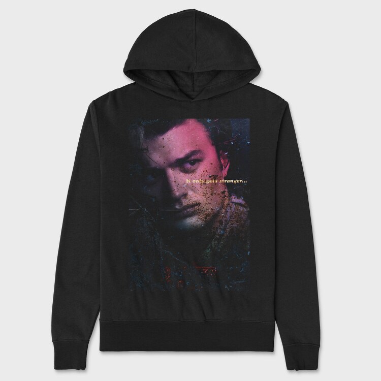 Strangers Whisper, Hanorac Oversize Barbati (Unisex)