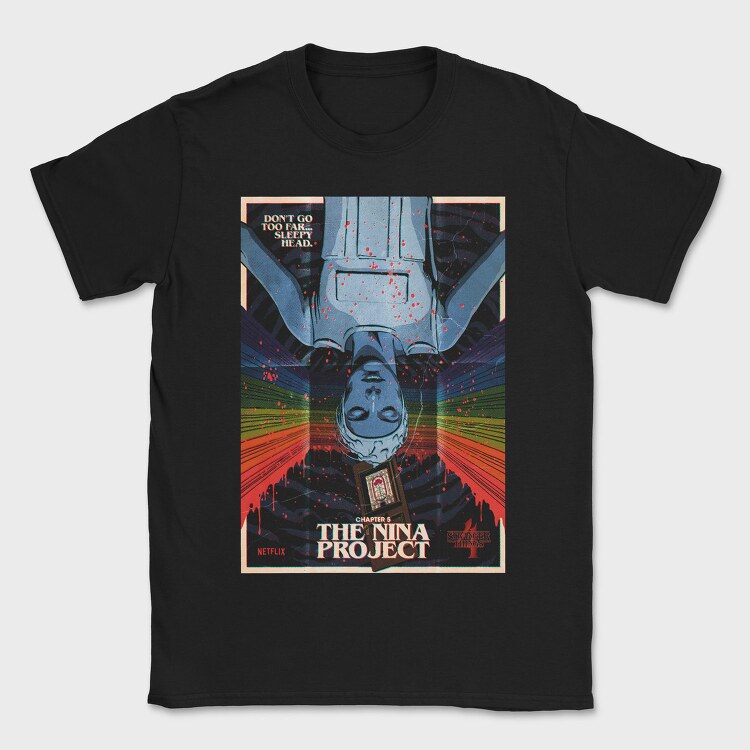 Stranger Things Nina Project, Tricou Barbati (Unisex)