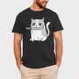 Psycho Cat, Tricou Barbati (Unisex)
