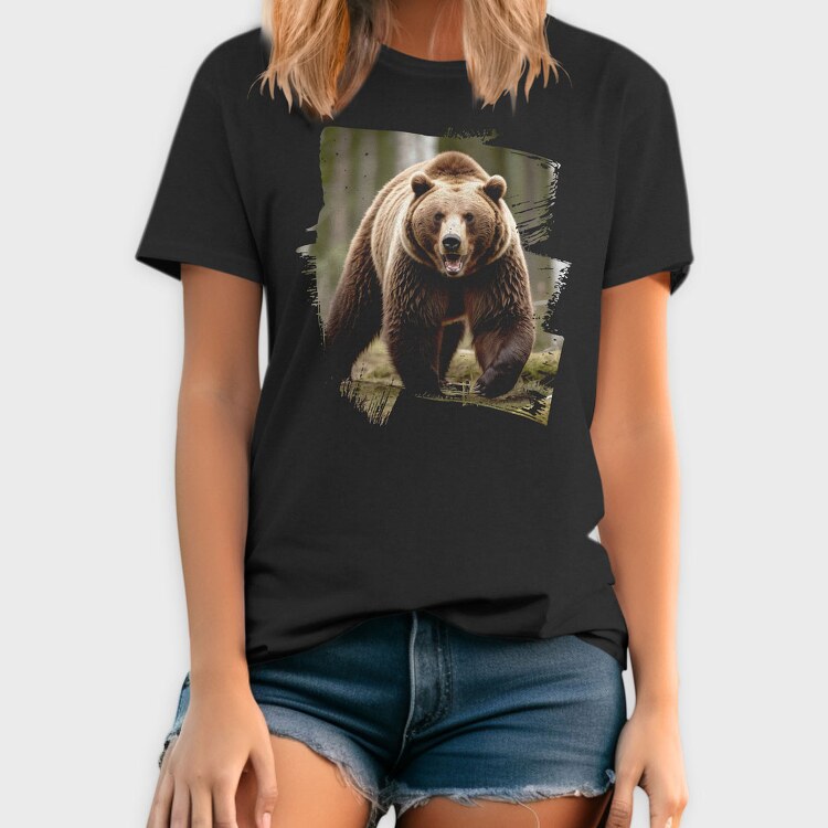 Bear Nature, Tricou Barbati (Unisex)