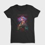Stranger Things Halftone Neon Glow, Tricou Femei