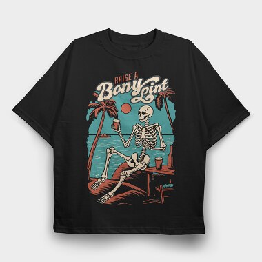 Bony Pint, Tricou Oversize Barbati (Unisex)