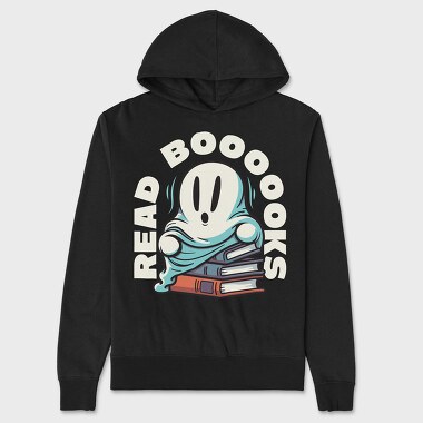 Books Ghost, Hanorac Oversize Barbati (Unisex)